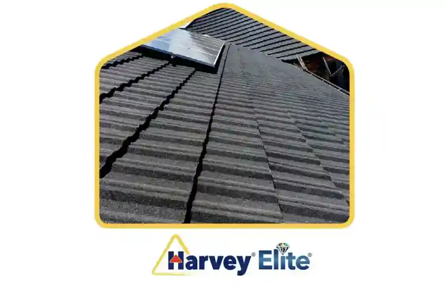 example of how harvey elite roof tiles look